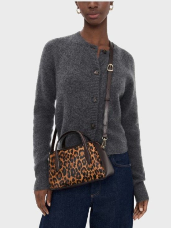 Madewell Medium Crossbody Bag in Leopard - Picture 2 of 6